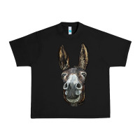 Black Donkey  Face Urban Heavy Tee - LillyAllenDesigns