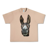 Burro Donkey  Face Urban Heavy Tee - LillyAllenDesigns