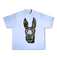 Grape Ice Donkey  Face Urban Heavy Tee - LillyAllenDesigns