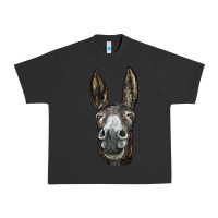 Pigment Black Donkey  Face Urban Heavy Tee - LillyAllenDesigns