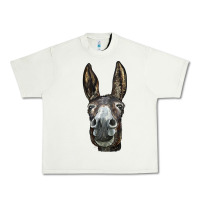 Pistachio Donkey  Face Urban Heavy Tee - LillyAllenDesigns