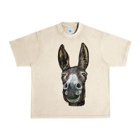 Sandshell Donkey  Face Urban Heavy Tee - LillyAllenDesigns
