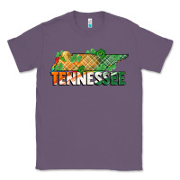 Lavender tennessee map st patrick's day Classic Tee - FaDigitalArtStudio