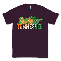 Plum tennessee map st patrick's day Classic Tee - FaDigitalArtStudio