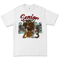 White Senior Mom 2023 Premium Tee - CowhideDigitalArt