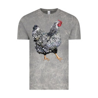 Cloud Rock wyandotte chicken Vintage Tee - LillyAllenDesigns