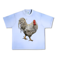 Grape Ice dominique rooster Urban Heavy Tee - LillyAllenDesigns