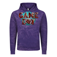 Cloud Purple game day football Vintage Hoodie - BarkalooDesign