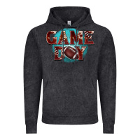 Vintage Black game day football Vintage Hoodie - BarkalooDesign