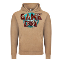 Vintage Coffee game day football Vintage Hoodie - BarkalooDesign