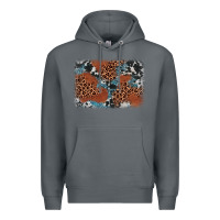 Rock leopard cowhide background Premium Hoodie - BarkalooDesign