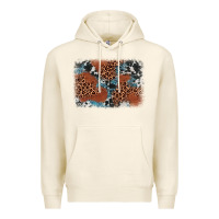Tofu leopard cowhide background Premium Hoodie - BarkalooDesign