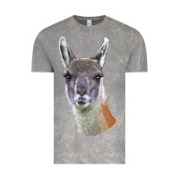 Cloud Rock Guanaco Llama Head Vintage Tee - LillyAllenDesigns