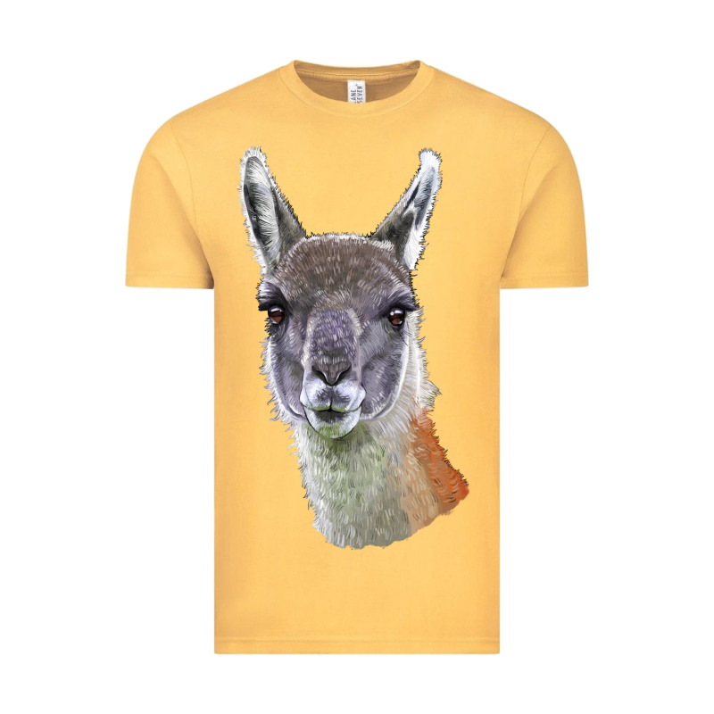 Guanaco Llama Head Vintage Tee by LillyAllenDesigns | Teevron