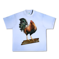 Grape Ice american game rooster standing Urban Heavy Tee - LillyAllenDesigns