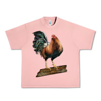 Salmon american game rooster standing Urban Heavy Tee - LillyAllenDesigns
