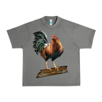 Tornado american game rooster standing Urban Heavy Tee - LillyAllenDesigns