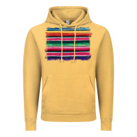 Vintage Mustard serape Vintage Hoodie - BarkalooDesign