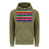 Vintage Olive serape Vintage Hoodie - BarkalooDesign
