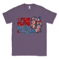 Lavender flip flops fireworks & freedom Classic Tee - BarkalooDesign