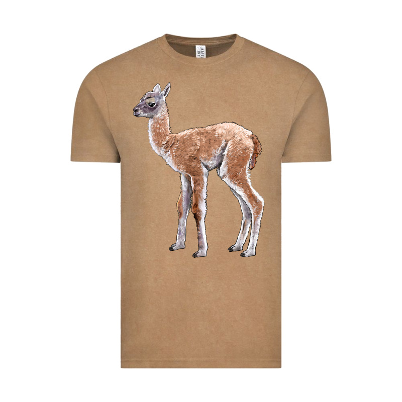 Guanaco Llama Baby Vintage Tee by LillyAllenDesigns | Teevron