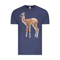 Vintage Denim Guanaco Llama Baby Vintage Tee - LillyAllenDesigns