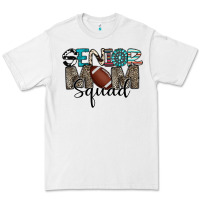 White senior mom squad football design Premium Tee - CowhideDigitalArt