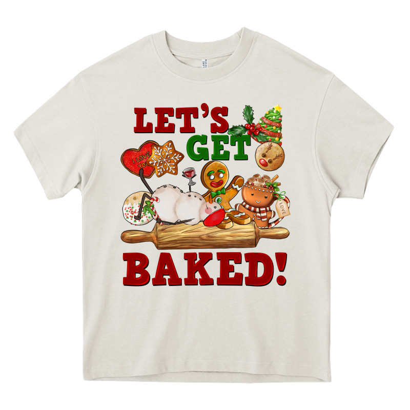 Let's Get Baked Heavy Core Tee by FaDigitalArtStudio | Teevron