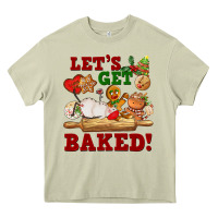 Mossy let's get baked Heavy Core Tee - FaDigitalArtStudio