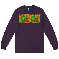 Plum Western St. Patrick's Day One Lucky Teacher Long Sleeve Tee - Artiststas