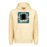 Pina Colada gemstone turquoise serape custom photo frame coaster Premium Hoodie - BarkalooDesign