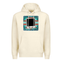 Gemstone Turquoise Serape Custom Photo Frame Coaster Premium Hoodie | Teevron