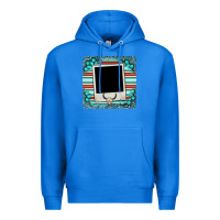 True Royal gemstone turquoise serape custom photo frame coaster Premium Hoodie - BarkalooDesign