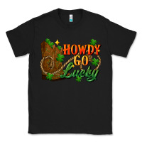Black Howdy go lucky st. patricks day Classic Tee - FaDigitalArtStudio