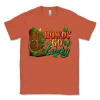 Copper Howdy go lucky st. patricks day Classic Tee - FaDigitalArtStudio
