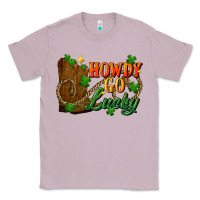 Lilac Howdy go lucky st. patricks day Classic Tee - FaDigitalArtStudio