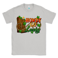 Moon Dust Howdy go lucky st. patricks day Classic Tee - FaDigitalArtStudio
