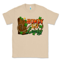 Mushroom Howdy go lucky st. patricks day Classic Tee - FaDigitalArtStudio