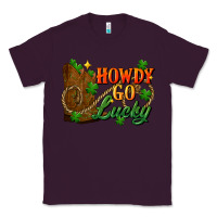 Plum Howdy go lucky st. patricks day Classic Tee - FaDigitalArtStudio