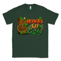 Sports Green Howdy go lucky st. patricks day Classic Tee - FaDigitalArtStudio
