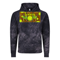 Cloud Black tennis mom license plate Vintage Hoodie - BarkalooDesign