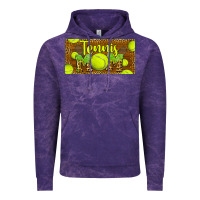 Cloud Purple tennis mom license plate Vintage Hoodie - BarkalooDesign