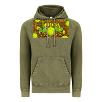 Vintage Olive tennis mom license plate Vintage Hoodie - BarkalooDesign