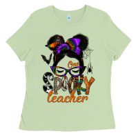 Matcha one spooky teacher Ladies Tee - SublimationCraftShop