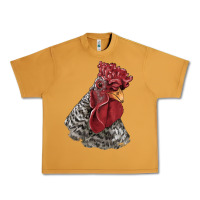 Peanut Butter dominique rooster head Urban Heavy Tee - LillyAllenDesigns