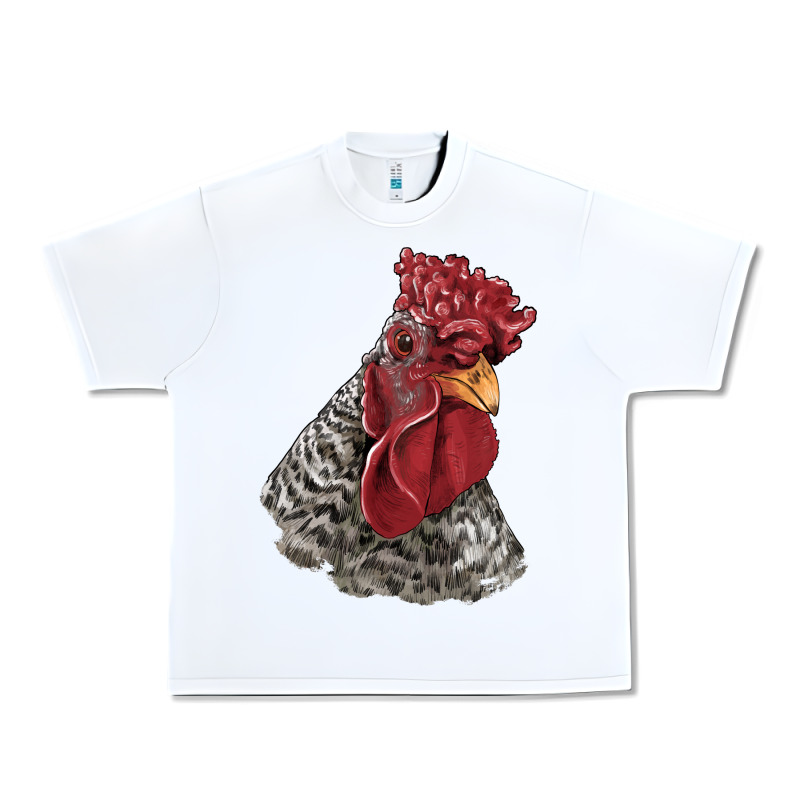 Dominique Rooster Head Urban Heavy Tee by LillyAllenDesigns | Teevron