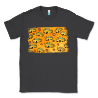 Smoke School Bus Pattern Classic Tee - Jasminsmagicworld