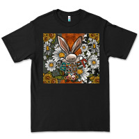 Black bunny Easter Premium Tee - CowhideDigitalArt