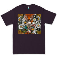 Plum bunny Easter Premium Tee - CowhideDigitalArt