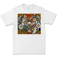 White bunny Easter Premium Tee - CowhideDigitalArt